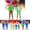 Vibrant Halloween Super Mario Bodysuit 3d Print Cosplay Costume For Adults And Kids