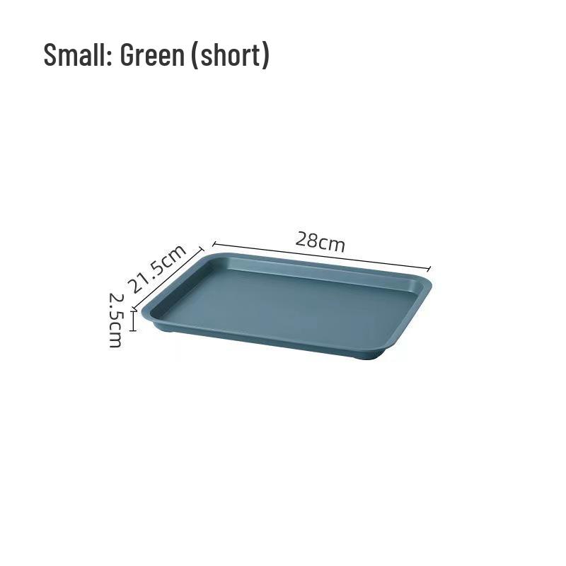 Rectangular Ins Style Plastic Tray for Tea, Water, and Fruit Cups