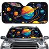 Halloween Funny Print Summer Car Glass Visor Insulation Car Visor
