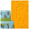 Fondant Cartoon Elephants Giraffes Monkeys Lions Die Animal Silicone Mold Baking Accessories (color Random)