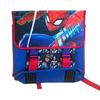 Cartable Spiderman 35 cm rouge et bleu avec 2 compartiments, poche frontale et bretelles matelassées