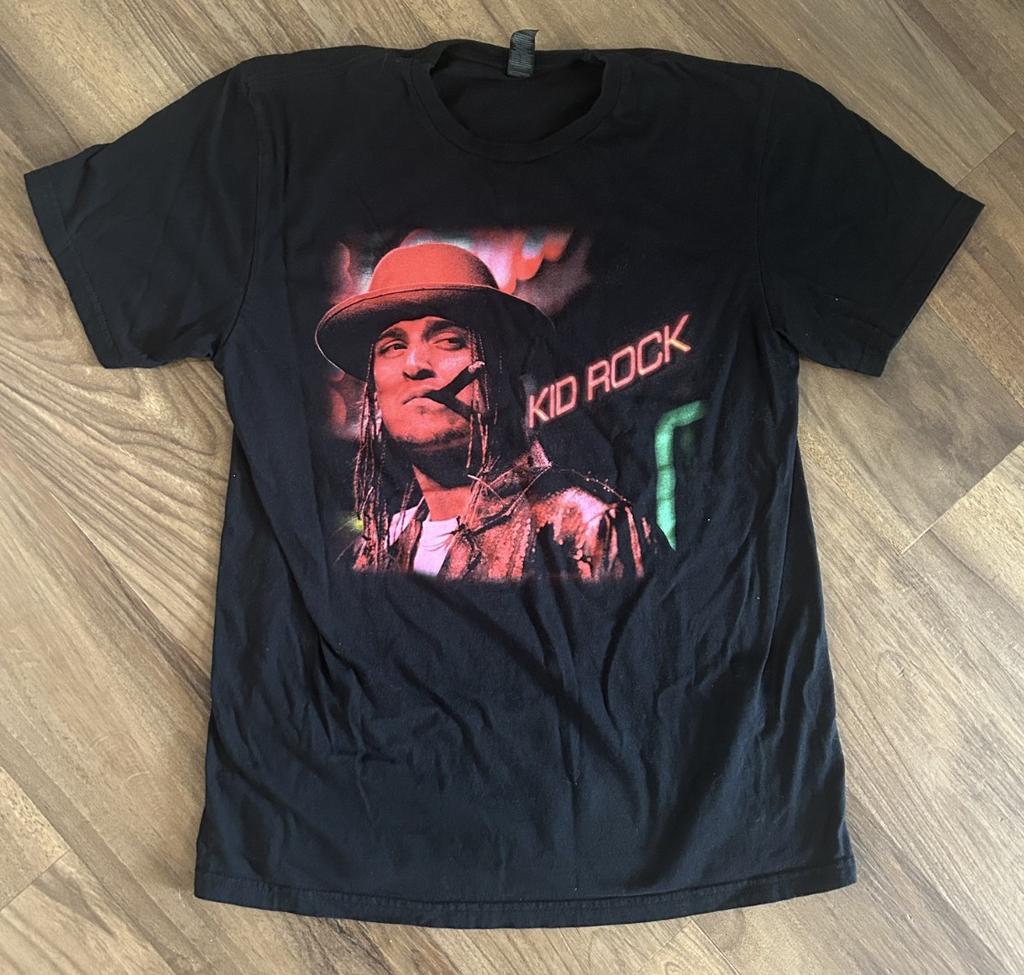 Vintage Kid Rock 1998 Devil Without a Cause Tour Tshirt Black Size Medium VTG Unisex T-Shirt