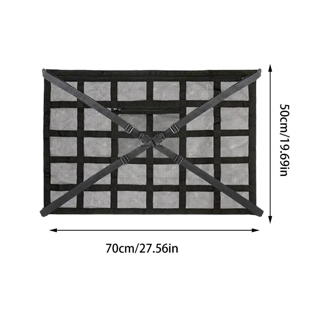 Car Ceiling Net Storage Bag Cargo Universal Truck SUV Space Saving Car Trunk Storage Pocket Organizer Sundries Bag Roof Cargo