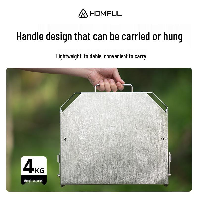 HOMFUL Haofeng 2nd Gen Foldable Picnic & Barbecue Camping Table