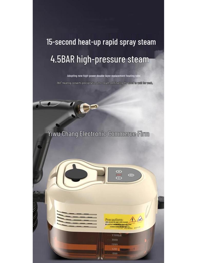 High-Pressure Steam Cleaner & Rapid Heating Kitchen Hood Cleaner