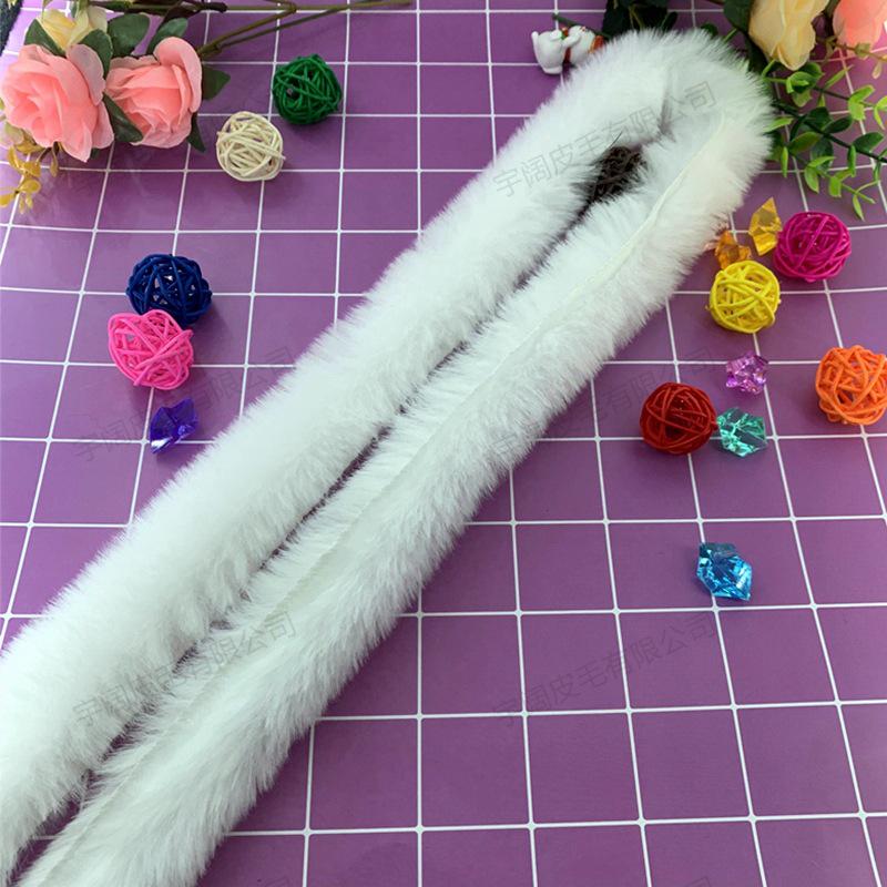 

Отделка из искусственного меха Аксессуары для ханьфу: Имитация меха выдры, мех голубого кролика и зеленая кружевная отделка 3 cm