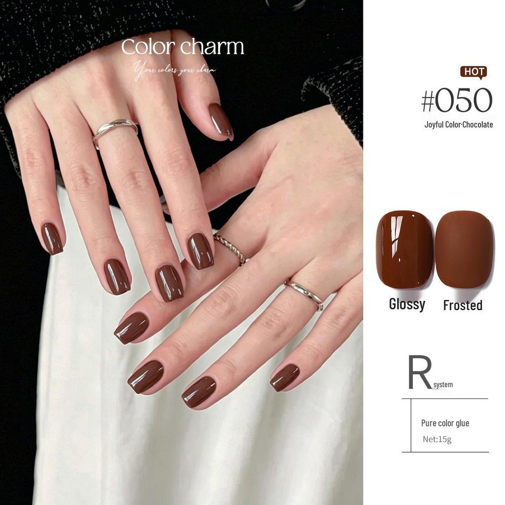 KaSi UV Gel Nail Polish - Autumn/Winter Pure Translucent Nude, Large Capacity, One Bottle One Color.