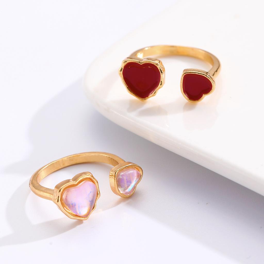 Simple heart shape ring