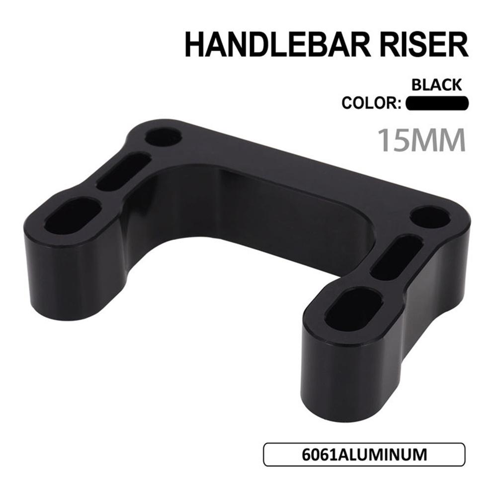 Motorcycle Handlebar Riser Adaptor 15mm For Sur-Ron Surron Light Bee S / X / L1E