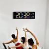 Multifunctional Large Screen Wall Clock for Living Room & Gym - Model 6663