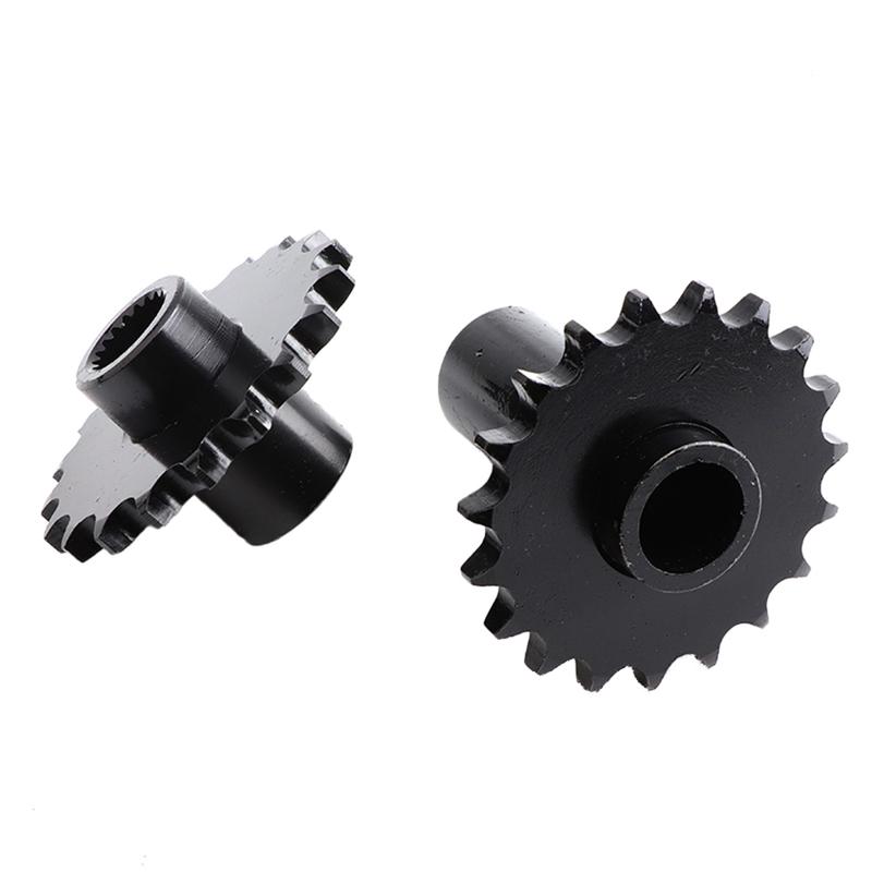19T Front Engine Sprocket for 428 Chain Compatible with GY6 150 200cc ATV Go-Kart Quad Buggy - Motorcycle Parts Accessory