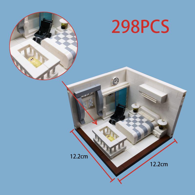 City-Area Furniture Construction High-Standard Construction-Blocks Play Sets High-Standard For High-Standard Children Premium-Quality Moc