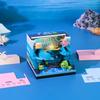 Underwater World DIY Style Layered Paper Model Memo Calendar Ocean Craft Hand-Tearable Memo Pad Perfect Gift Paper Crafts