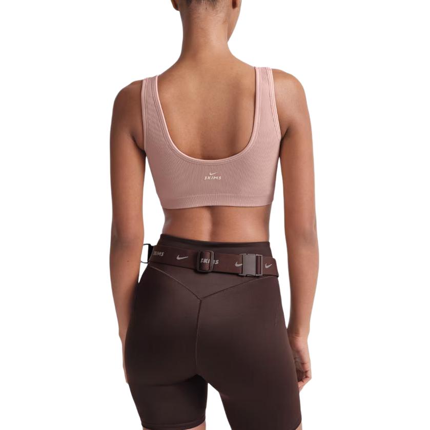 Nike X Skims Collaboration Solid Color Sleeveless Fitted Sports Bra Women underwear IU8302-662