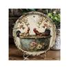 Vintage Farmhouse Chicken Metal Wall Sign Rustic Kitchen Bathroom Decor Farmer Gift Tin Plaque Home Ornament
