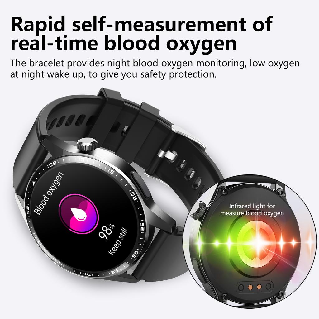 2025 High Quality IP67 Smartwatch IPS Display Touch Screen Fitness Tracker Featuring BT AI Voice Assistant Android