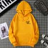 A Simple Depiction Of Love Printed Women Hooded Graphic Funny Hoodies O-Neck Loose Casual Tops Sport Street Sweatshirt