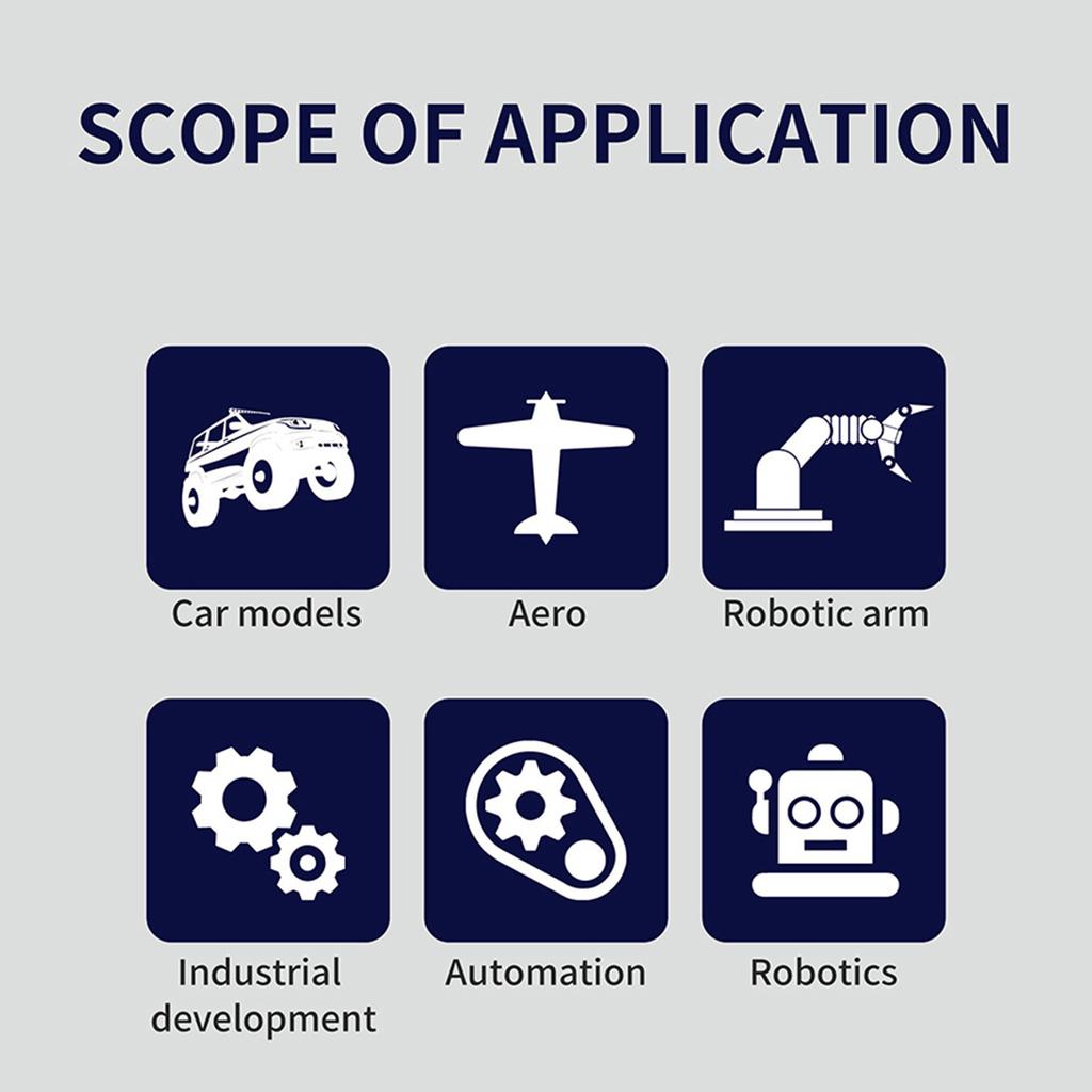 YIPINServo AK47 47KG HV 270 Degrees Magnetic Induction Waterproof Brushless Digital Servos Replacement for