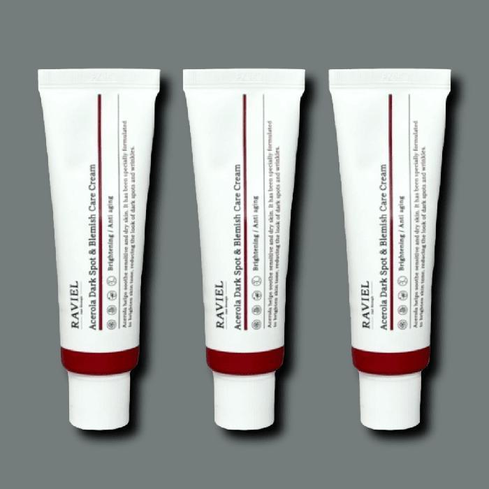 raviel acerola cream blemish care 50ml 3-pack (30278696)