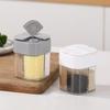 Convenience Kitchen Tools Travel Camping Spice Kit Seasoning Spice Shaker 4 In 1 Plastic Dispenser Camping Spice Containers