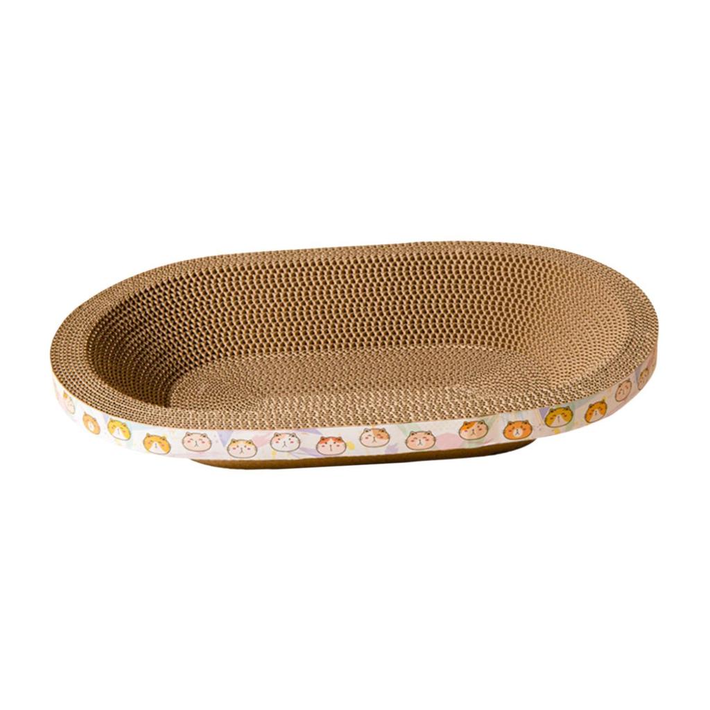 Cardboard Cat Lounge, Scratching Bed for Cats, Resting Pad Pet Supplies