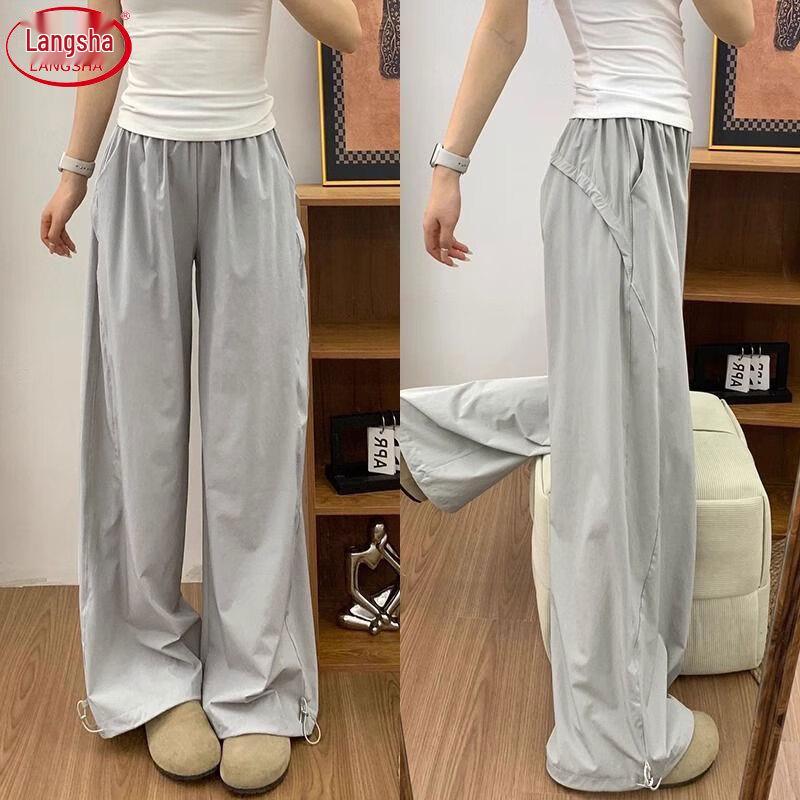 Women s American Style Quick-Dry Loose Fit High-Waist Cargo Pants XL