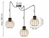MODERN WOODEN LED CEILING HANGING LAMP