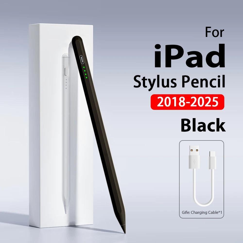 Stylus Pen For iPad Pencil 11th A16 Generation, Apple Pencil Palm Rejection & Tilt Sensitivity, Compatible 2018-2025 iPad6-10th