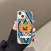 iPhone 17 Pro Max Minimalist Halloween Pumpkin Ghost Case 14/15/16