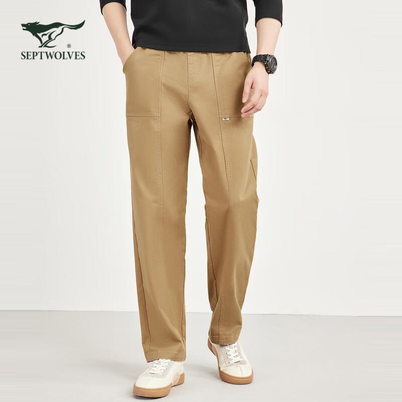 

Septwolves Men s Casual Straight-Leg Trousers 2XL