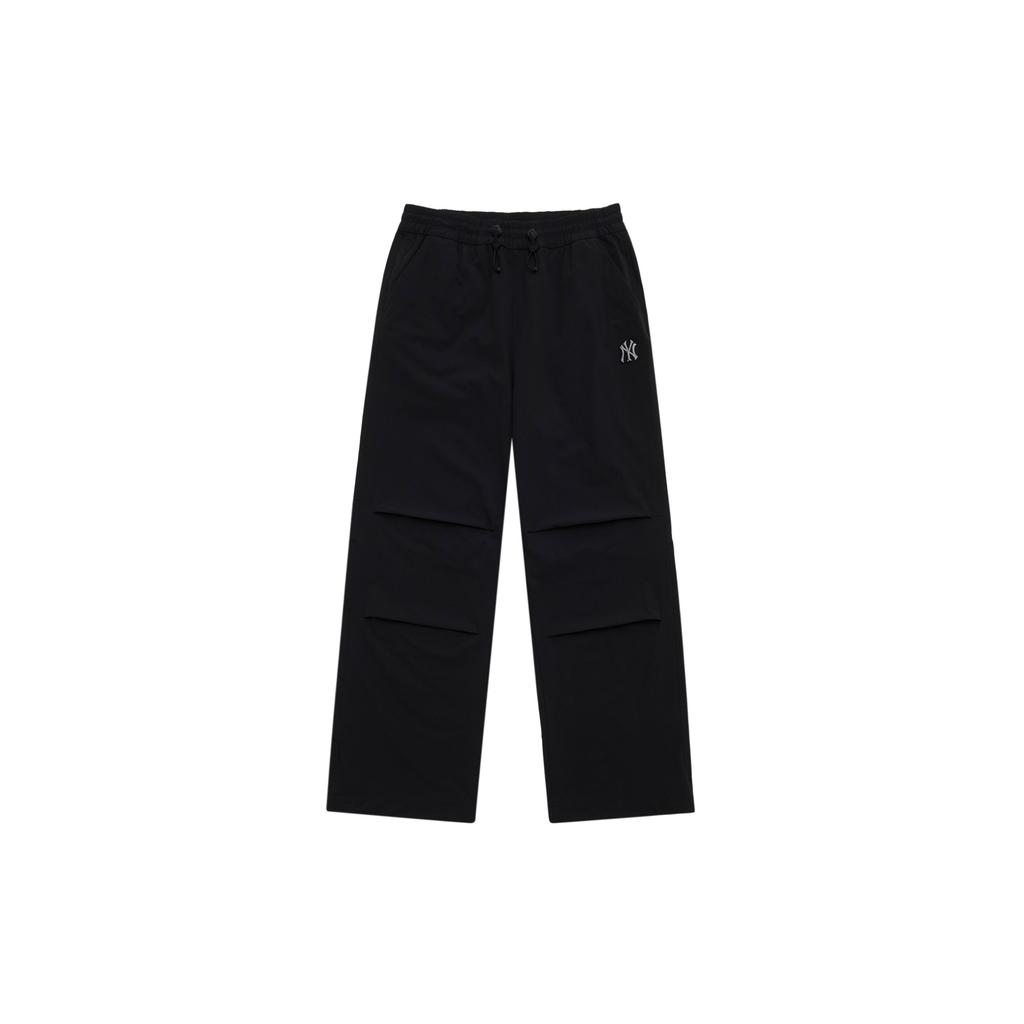New MLB New York Yankees Basic Collection FW24 Casual Pants Unisex Black 3AWPB0346-50BKS