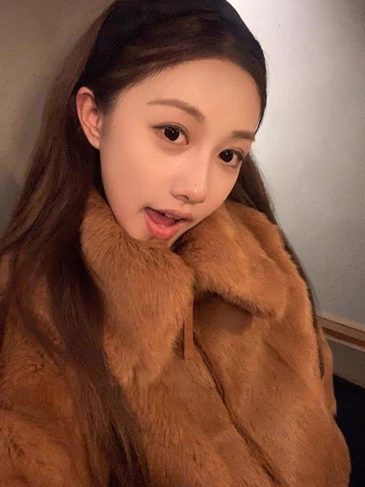 Women's Winter Rex Rabbit Fur Coat - Warm, Fleece-lined, Thickened, Korean-Style Petite