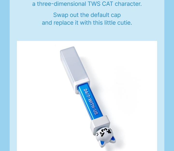 TWS OFFICIAL TOUR MERCH Light Stick Deco Kit