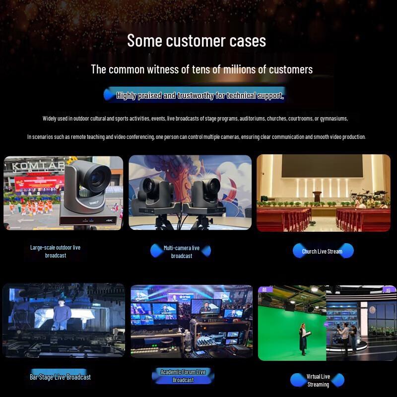 HAPINYUXV4K NDI PTZ AI Tracking Conference Camera (CN version)