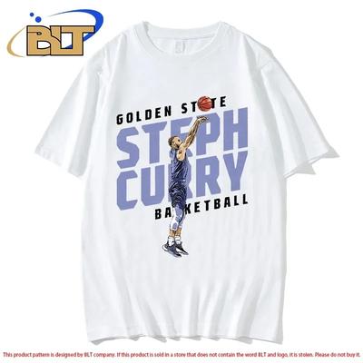Stephen Curry Fan Clothing Summer Adult Short-sleeved Fashionable T-shirt Sports Tops for Ventilate Men and Women