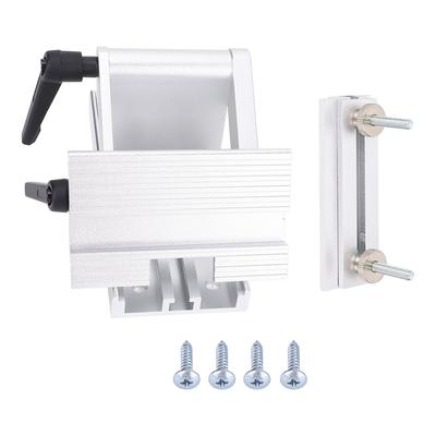 Adjustable Replacement Tool Rest Sharpening Jig Metal 6in 8in Bench Grinder Sharpening Jig Silver