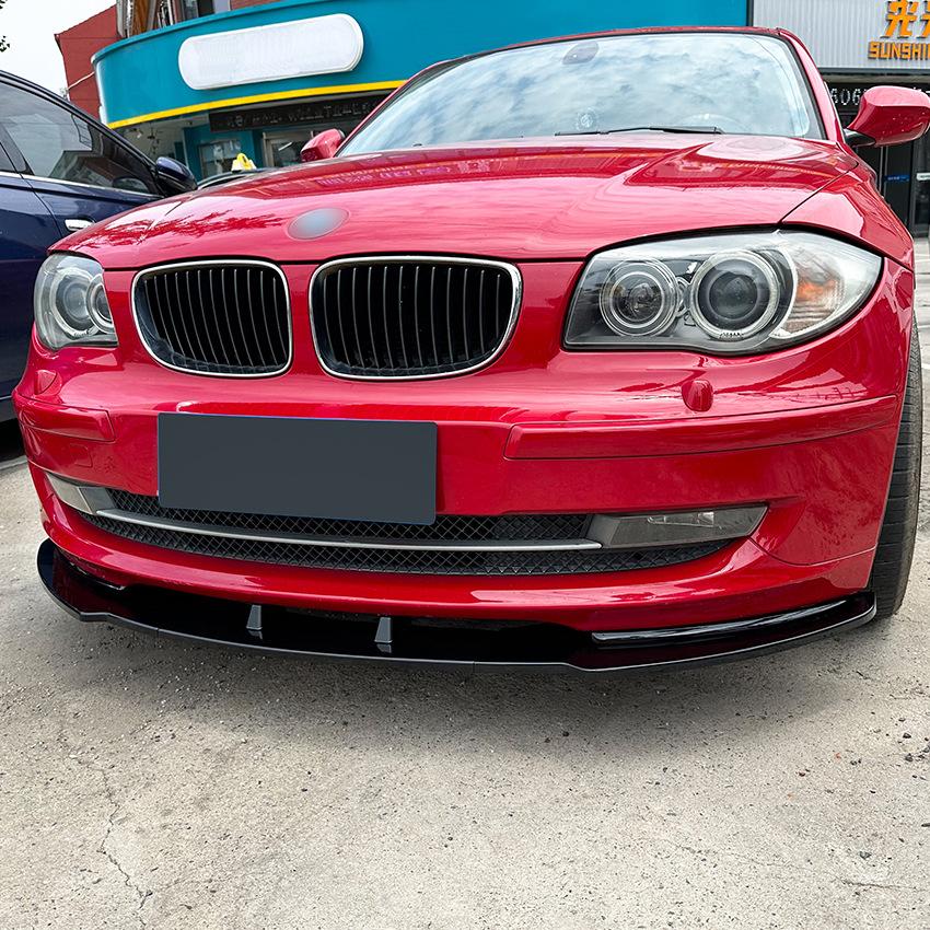 Front Spoiler Lip Splitter For BMW 1 Series E81 E82 E87 E88 LCI Standard 2008-2012 3Pcs Front Bumper Spoiler Diffuser Body Kit