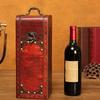 Europäische Designs Robuste Holz-Weinpräsentationsbox mit weicher Auskleidung für Weinliebhaber und Sammler Aufbewahrungslösung