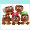 Adorável Brinquedo de Pelúcia Cogumelo Goomba do Super Mario Para Presentes de Crianças e Decoração de Casa