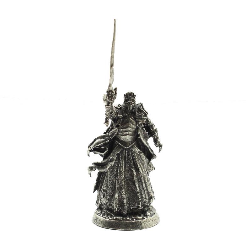 

Pure Brass Humanoid Soldier Figurine - Phantom Legion Wargame Toy Ornament for Boys 40x20 mm