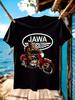 T-shirt Moto Vintage - Jawa 2019 Grafica Retrò