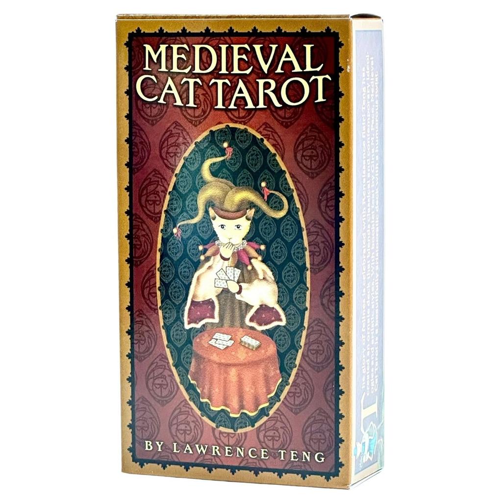 Tarot Cards 78 Cards Tarot Fortune Telling Cat Cat Japanese Instruction Manual Included I.I.J [Medieval Tarot] [Genuine]