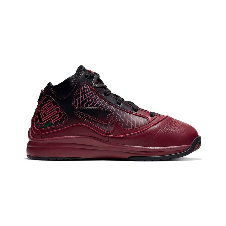 Nike Lebron 7 High Top Children's Basketball Shoes Team Red Children Aged 3 7 Years Old CK0718-600