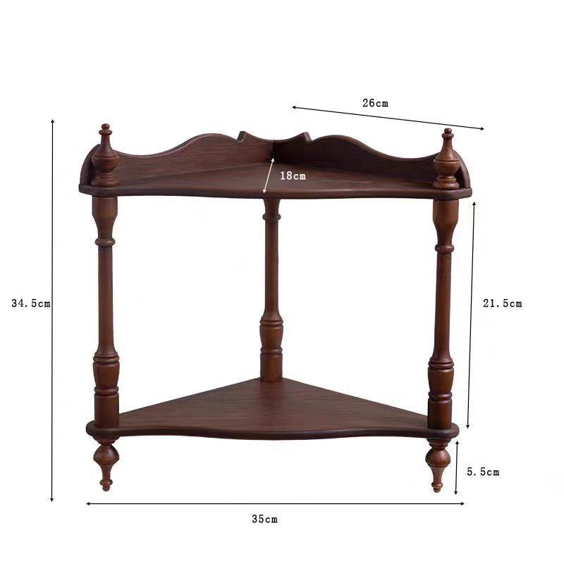 

Wooden Storage Holder Living Room Desk Organizing Supplies Bedroom Kitchen Angle Storage Rack Desk Organizer Shelf Multi-purpose
