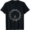 FERRIS WHEEL VIENNA AUSTRIA LINE ART _ Sightseeing _ Travel T-Shirt