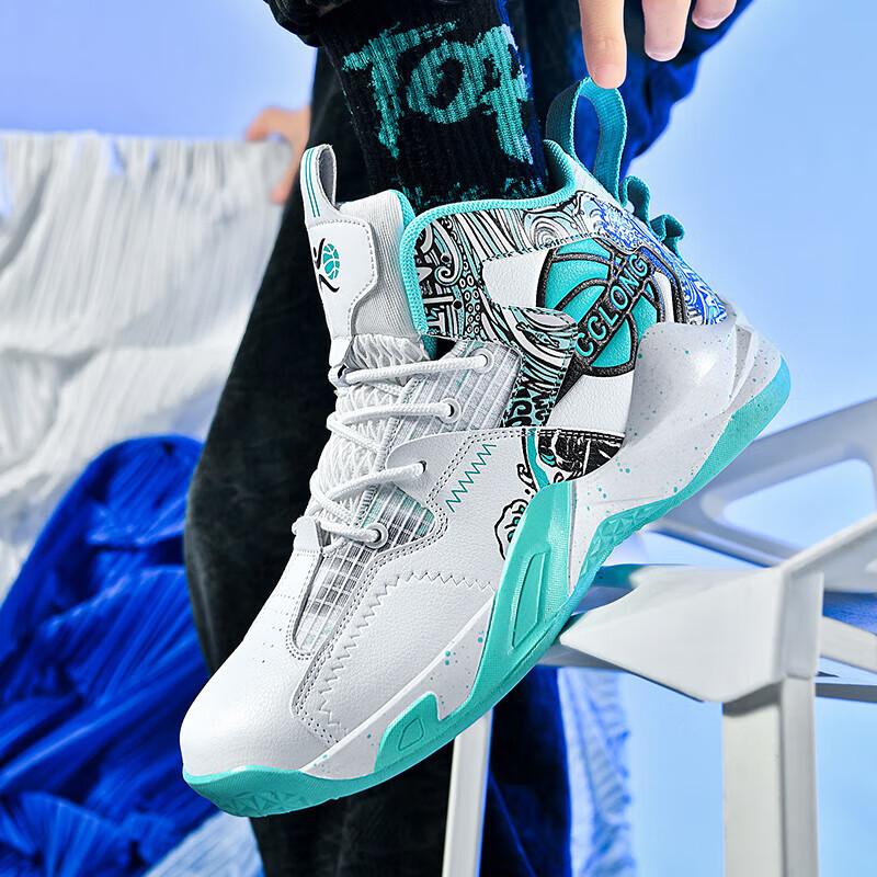 

Кампусные спортивные баскетбольные кроссовки Kobe сетчатые дышащие мальчиковые спортивные кроссовки молодежные уличные профессиональные боевые кроссовки 45