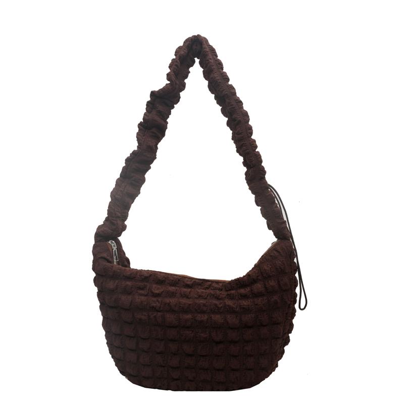 Nyl Wrinkles Solid Color Shoulder Bags Summer Large Capacity Women's Bags  Sale 2026 Brand Commuting Simple Women's Handbags