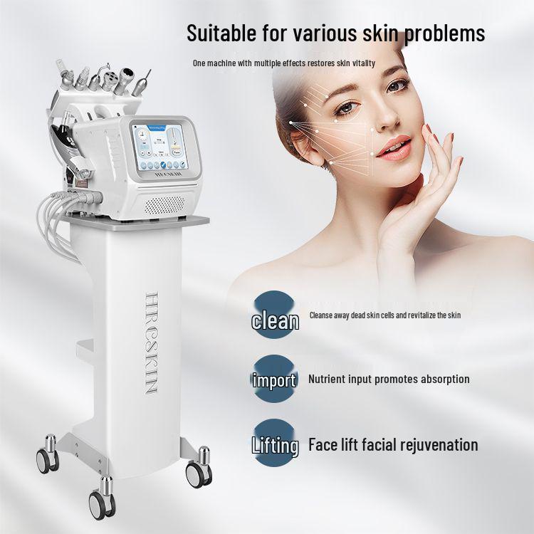 Micro Yin Skin Cleansing Hot Bubble & EMS Needle-Free Mesotherapy Beauty Device