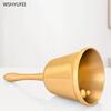 1pc Hand Shaking Copper Bell Meeting Reminder Bell Restaurant Serving School Activity Bell Temple Supplies Christmas Decorations