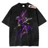 Yugioh Dunkler Magier T-Shirt Vintage Anime Grafik-T-Shirt